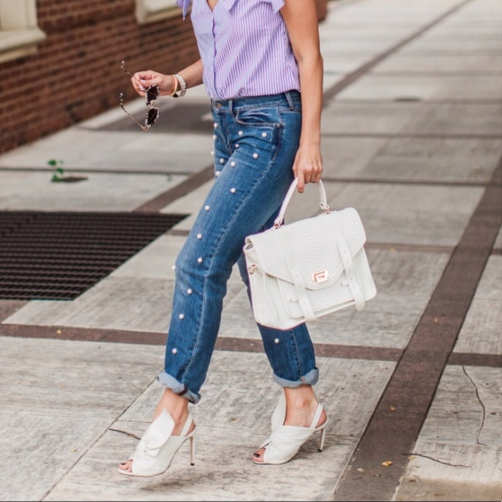 Banana republic pearl jeans 28